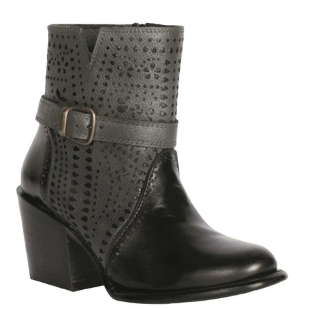 JoeBoots Womens Western Vintage Cowboy Leather Heels shoes boots sz 7